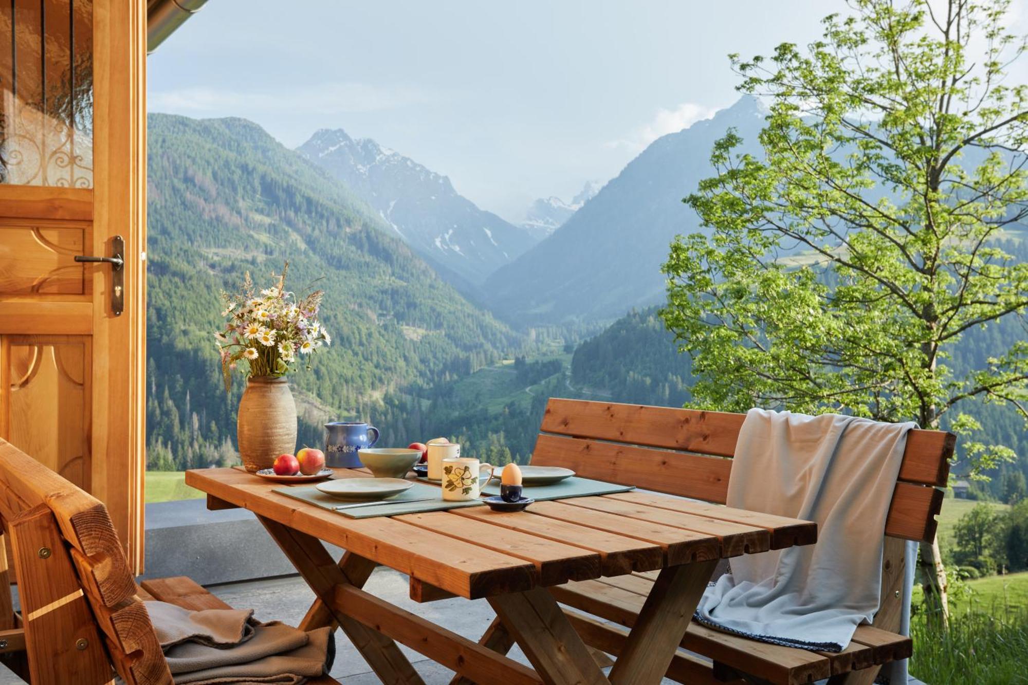 Voss Haus- Ferienwohnung Freiraum Sankt Lorenzen im Lesachtal 외부 사진